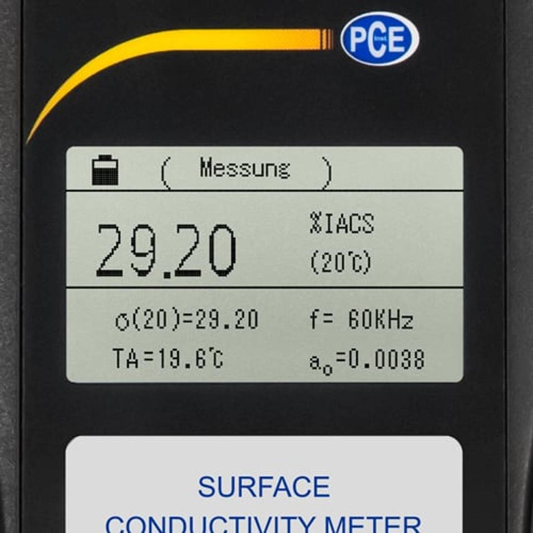 Conductivity meter for metals PCE-COM 20