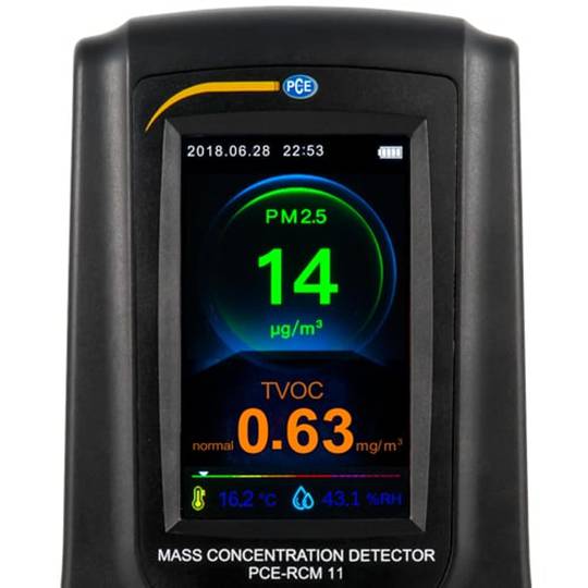 Deeltjesmeter PCE-RCM 11