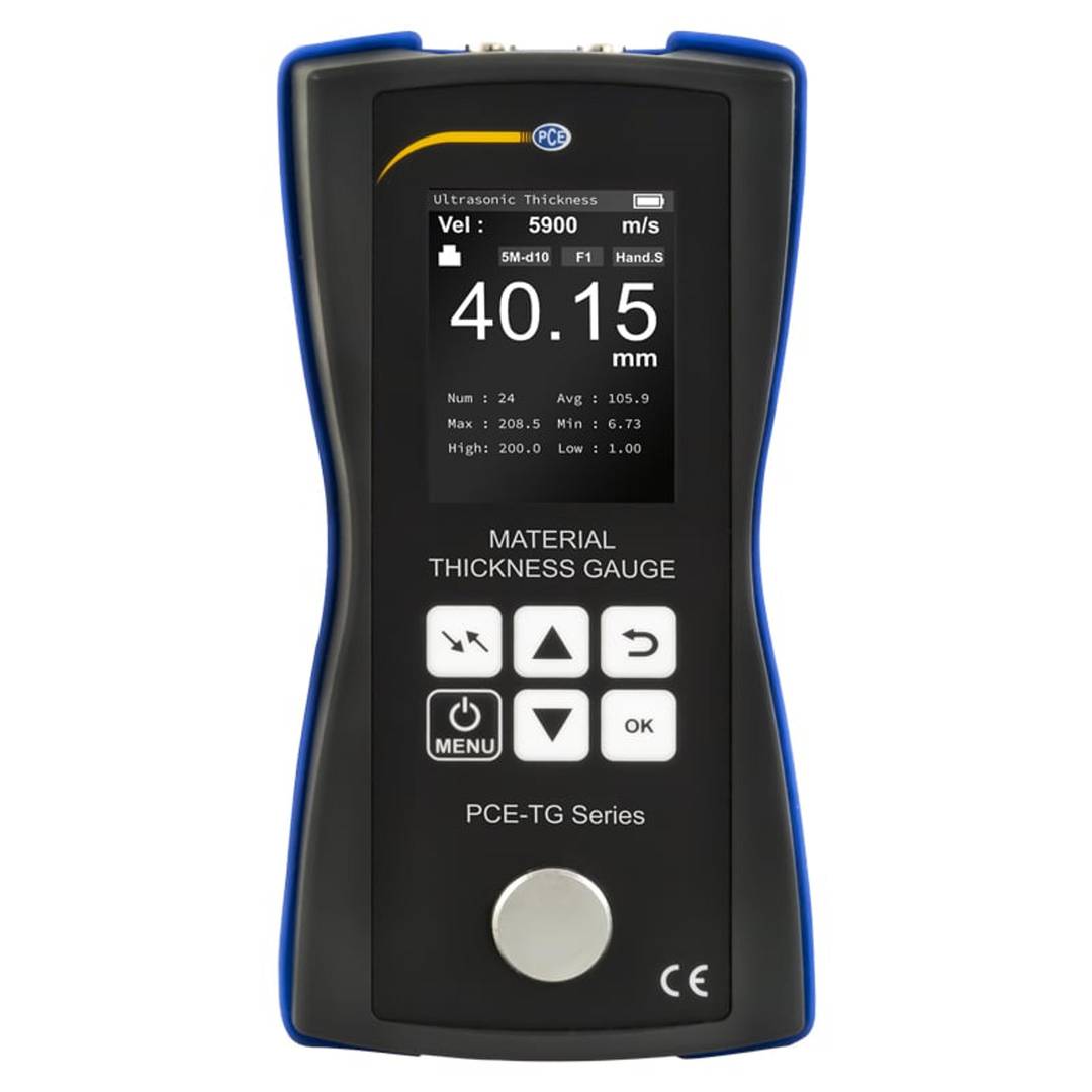 Medidor de espessura PCE-TG 75
