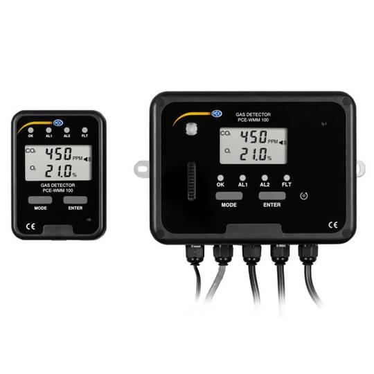 Medidor de CO2 PCE-WMM 100