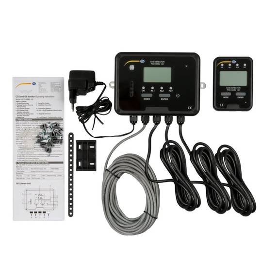 Medidor de CO2 PCE-WMM 100