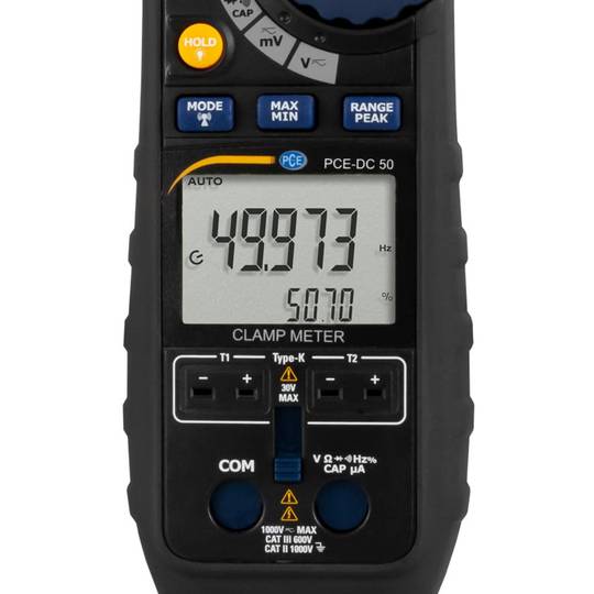 PCE-DC 50 Ammeter