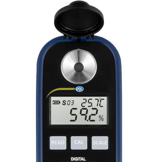 Digital refractometer for coffee PCE-DRP 2