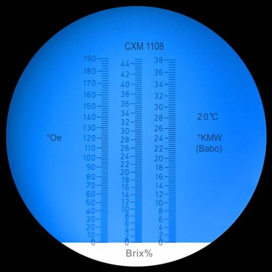 PCE-Oe 10 wijnrefractometer