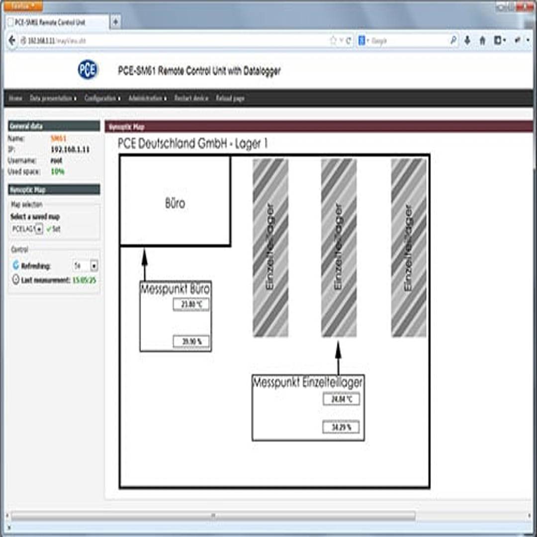 PCE-WMS 1 Igrometro - Cablematic