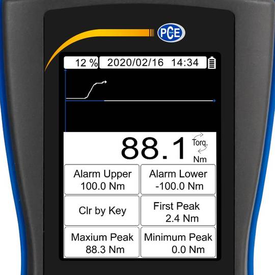 Klucz dynamometryczny PCE-DFG N 100TW