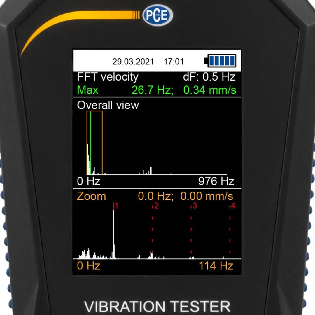 Vibrômetro PCE-VT 3900S