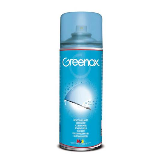 Greenox windshield defroster in 520cc spray format