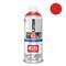 Tinta Pintyplus Evolution em formato spray 520cc à base de água na cor RAL sinal vermelho 3020