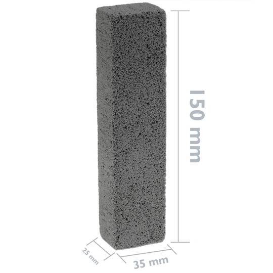 Pedra tosca per a neteja i polit. Paquet de 4 barres de 150 x 35 x 25 mm