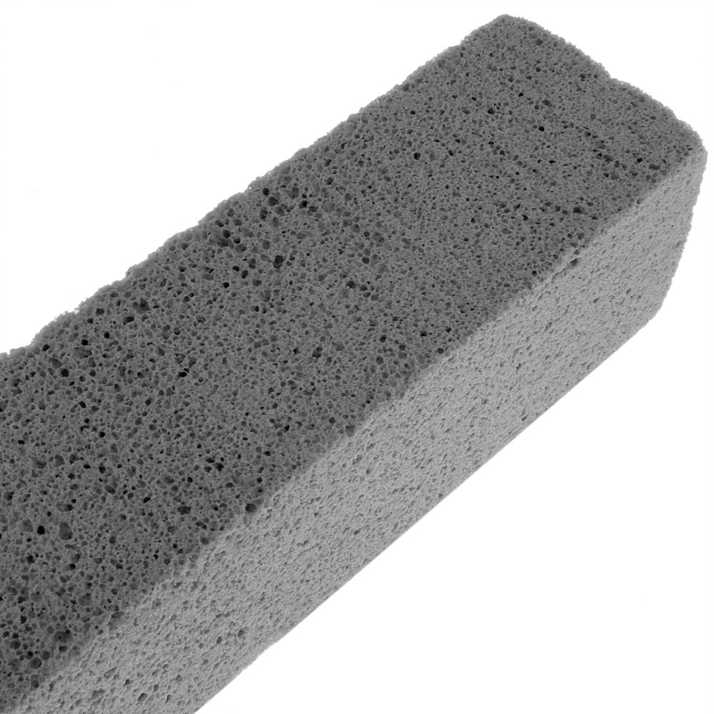 Pumice stone for cleaning, polishing and scouring. Package of 2 bars with handle of 135 x 38 x 38 mm