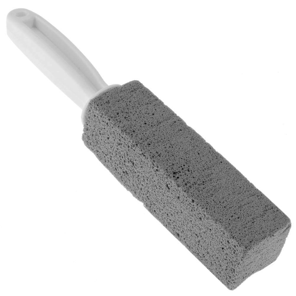 Pumice stone for cleaning, polishing and scouring. Package of 2 bars with handle of 135 x 38 x 38 mm