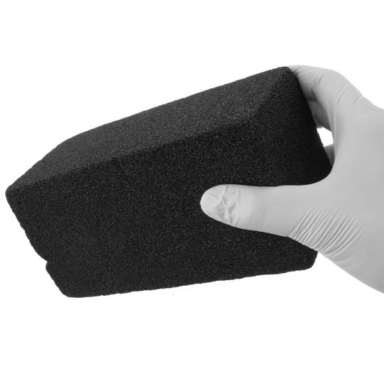 Pumice stone for cleaning and polishing barbecues and grills 198 x 99 x 87 mm