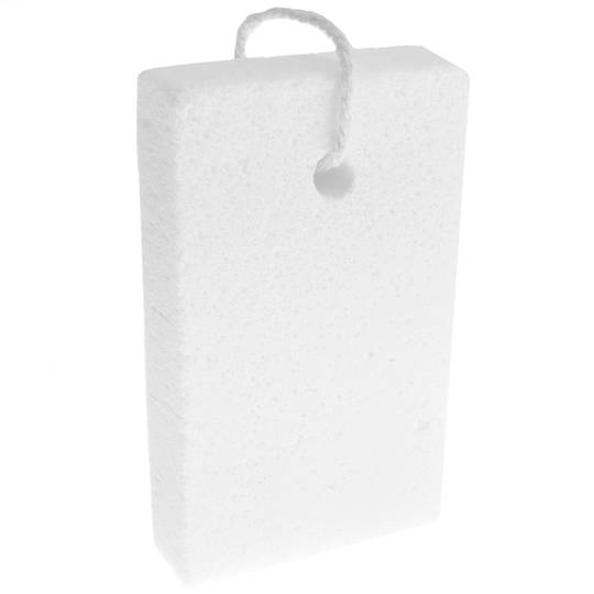 Pedra tosca per a neteja i polit. Barra per callositats de 100 x 60 x 20 mm