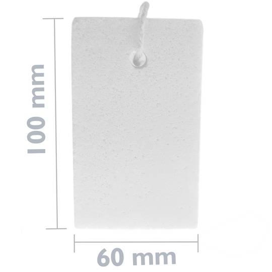 Pedra tosca per a neteja i polit. Barra per callositats de 100 x 60 x 20 mm