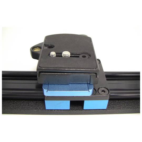 Rail met glijdende basis voor videocamera