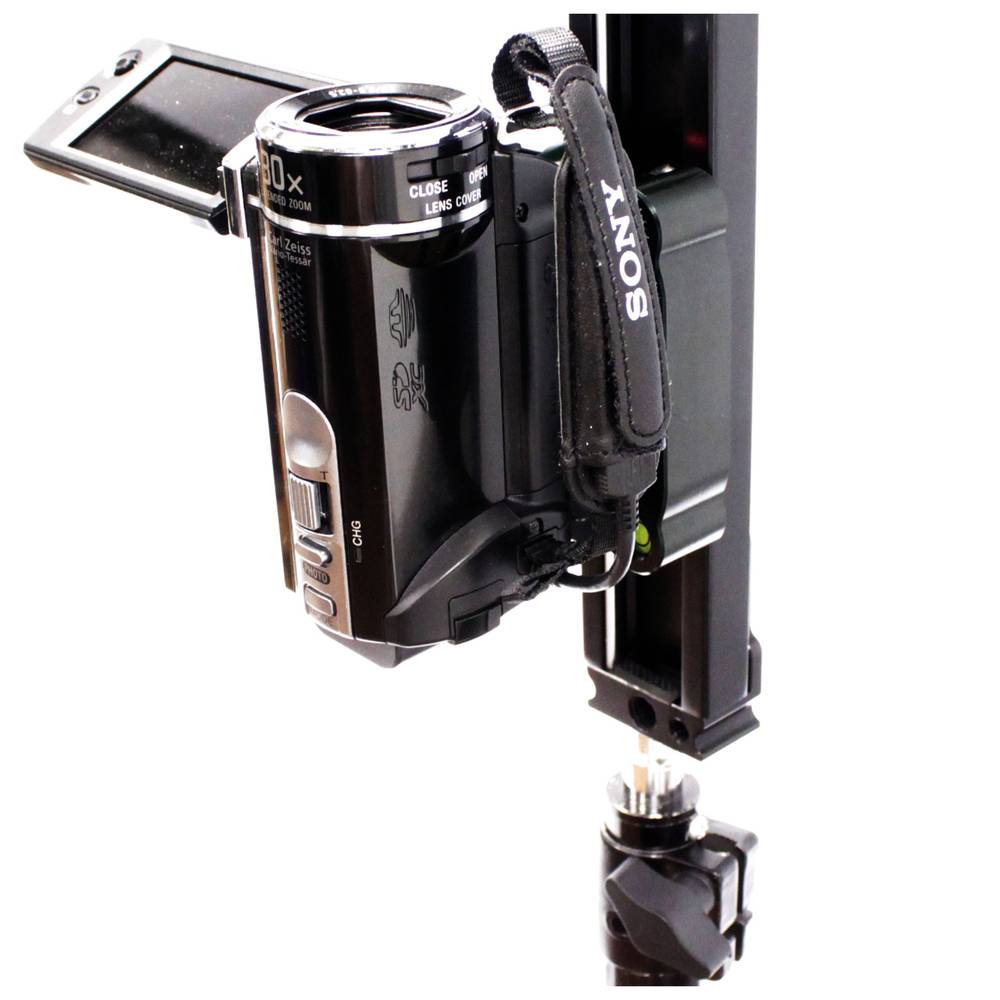 Base lliscant sobre rail de 60cm per a càmera DVR o DSLR