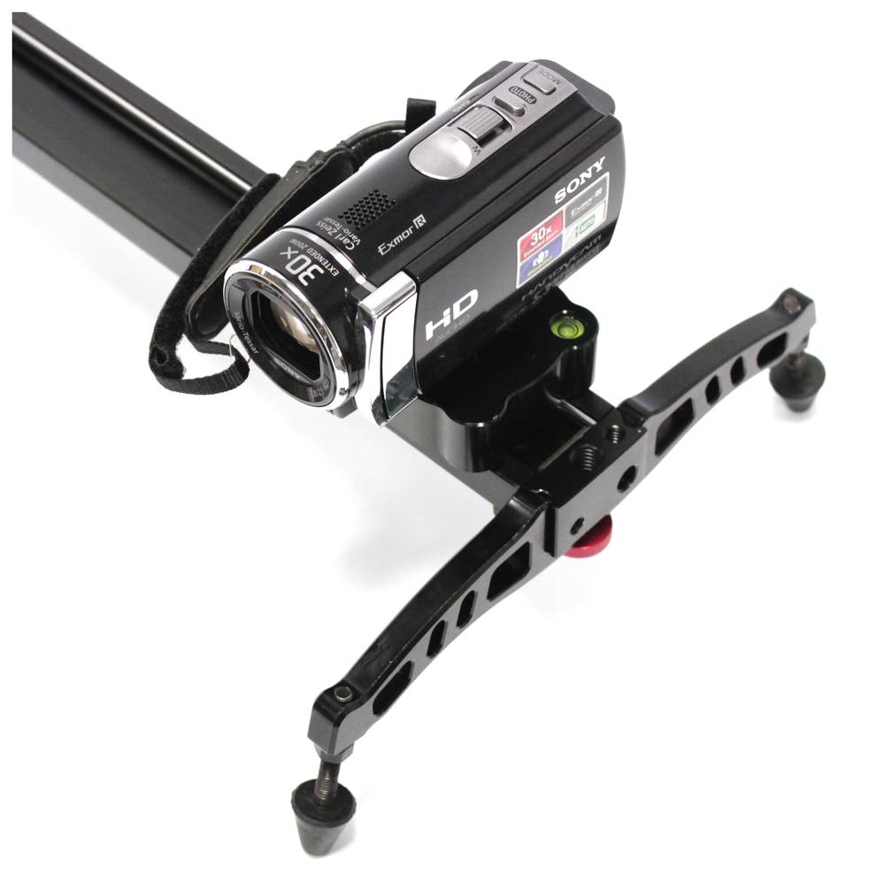 Base lliscant sobre rail de 60cm per a càmera DVR o DSLR