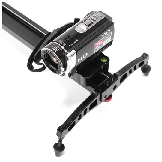 Base lliscant sobre rail de 60cm per a càmera DVR o DSLR
