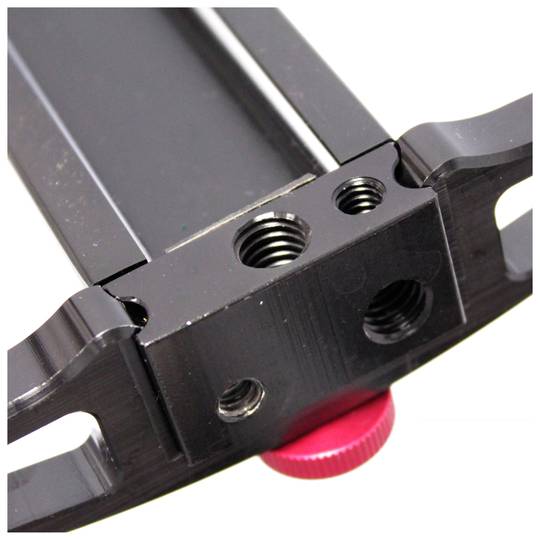 Base lliscant sobre rail de 60cm per a càmera DVR o DSLR