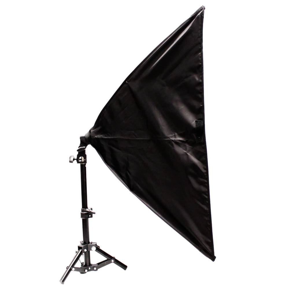 Studio photo portable 75cm avec boîte à lumière et flash