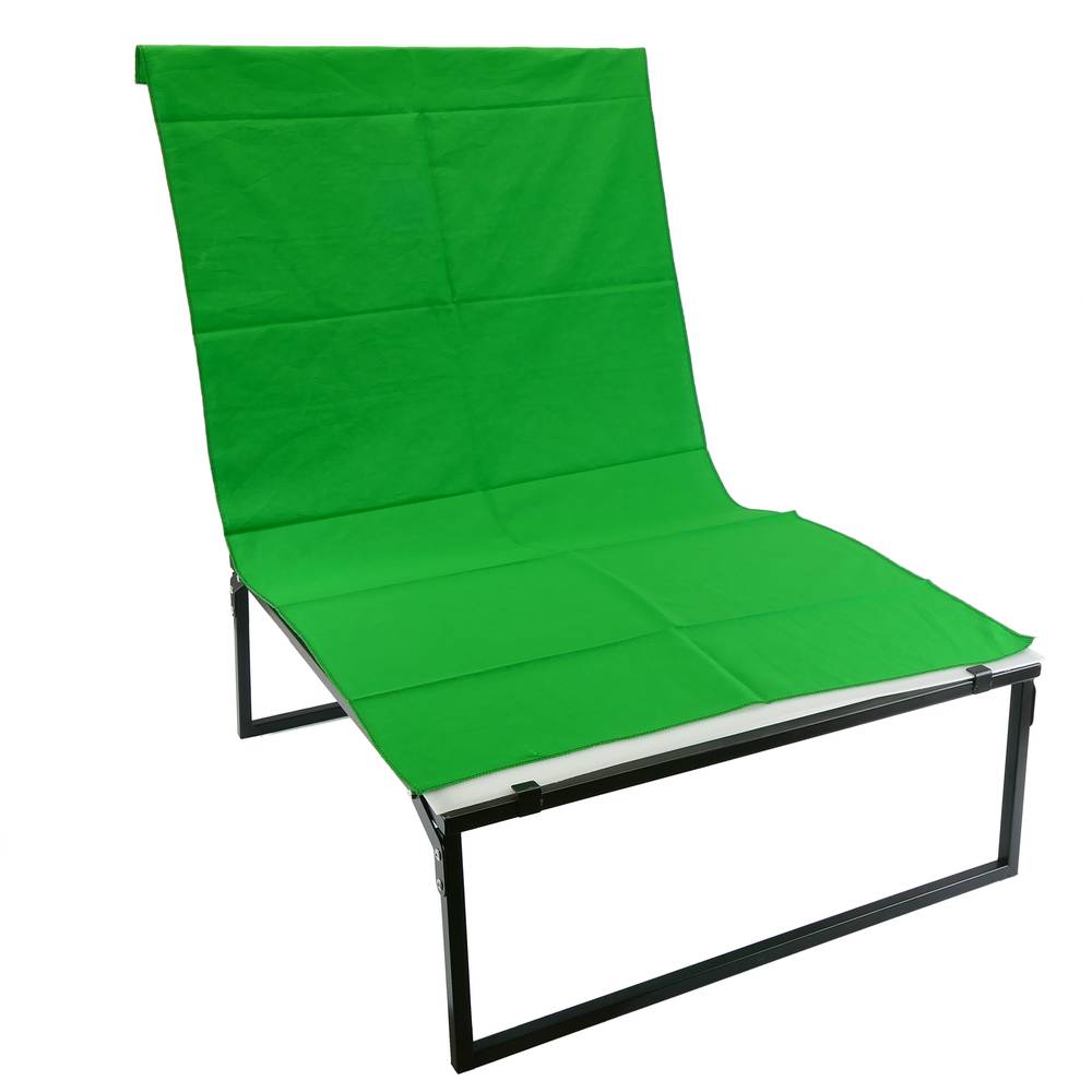 Fondo de estudio para bodegón de 115x60cm verde