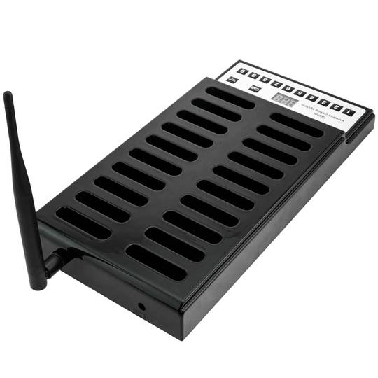 Podstawa modułu ładującego 10 + 2 dla bezprzewodowego menedżera kolejek