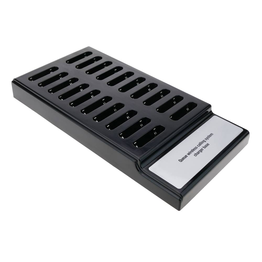 Carger cradle for queue wireless management calling system