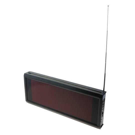 Visor LED para sistema de llamada inalámbrico 999 códigos 410x158 mm para restaurante hospital