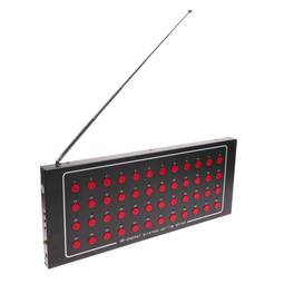 Affichage à LED pour système d'appel sans fil 330x136 mm 48 codes pour restaurant hôpital