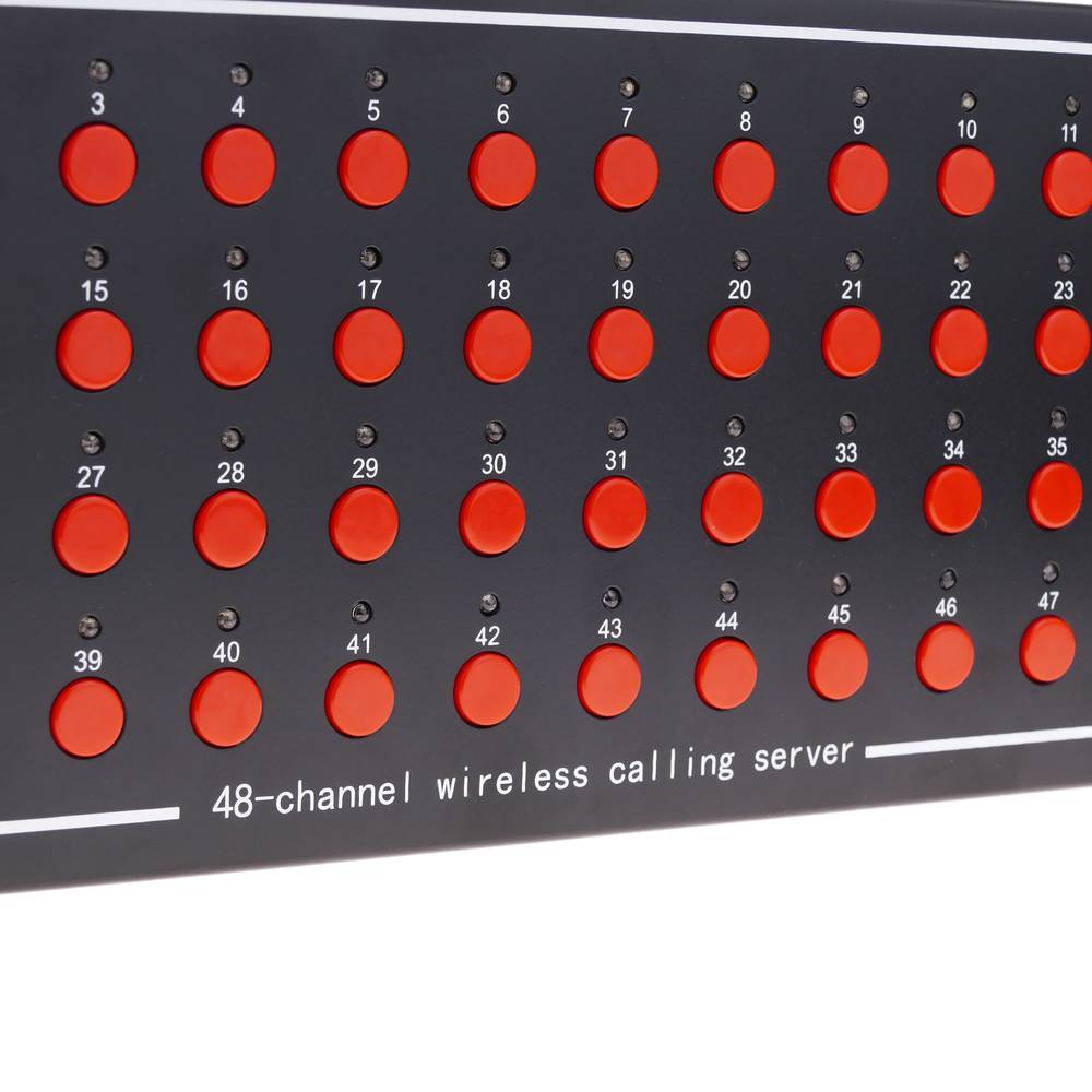 Affichage à LED pour système d'appel sans fil 330x136 mm 48 codes pour restaurant hôpital