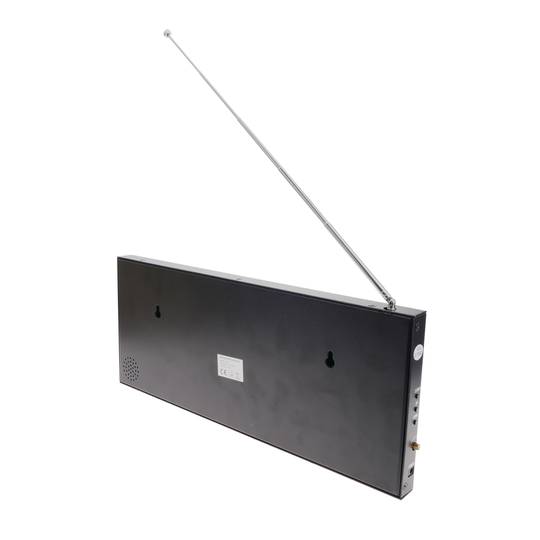 Visor LED para sistema de chamada sem fio 330x136 mm 48 códigos para restaurante hospitalar