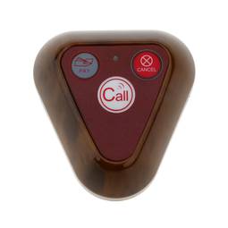 Pushbutton transmitter for wireless calling system 500m 3 keys