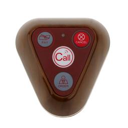Pushbutton transmitter for wireless calling system 500m 4 keys