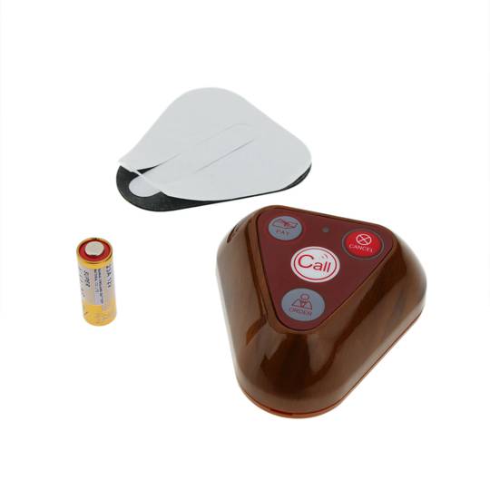 Bouton de l'émetteur pour le système d'appel sans fil 500m 4 clés