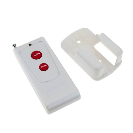 Bouton de l'émetteur pour le système d'appel sans fil 1000m 2 clés