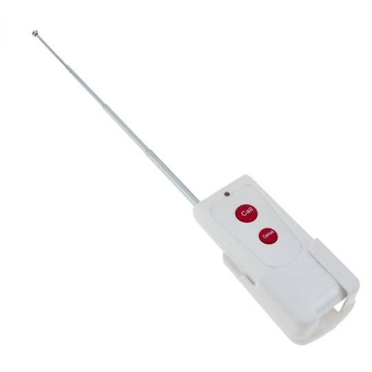 Bouton de l'émetteur pour le système d'appel sans fil 1000m 2 clés