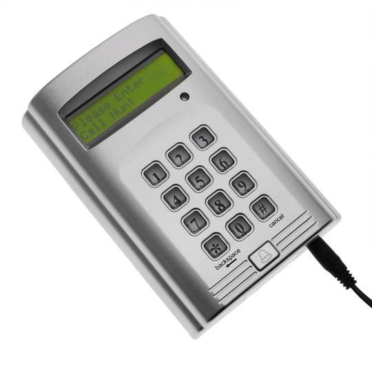 Teclado universal transmissor emissor de sistema de chamada sem fio 500m