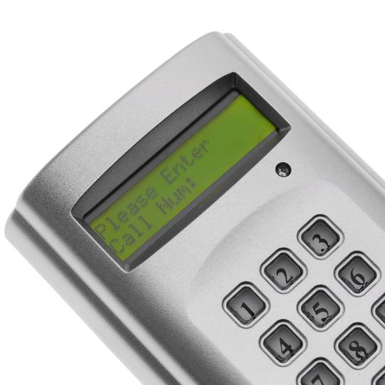 Teclado universal transmissor emissor de sistema de chamada sem fio 500m