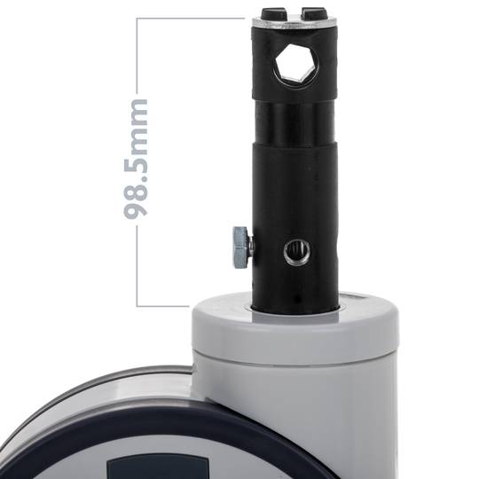 Rodes dobles pivotants de control central per a llit mèdic, subjecció tipus planç buit, 150x70x185mm 2-pack