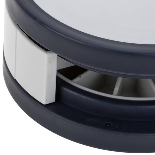 Rodes dobles pivotants de control central per a llit mèdic, subjecció tipus planç buit, 150x70x185mm 2-pack