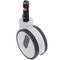 Rodes dobles pivotants de control central per a llit mèdic, subjecció tipus planç buit, 150x70x185mm 2-pack