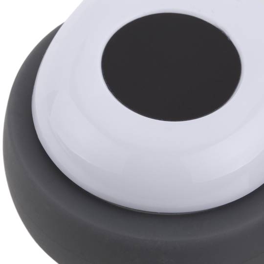 Rotelle girevoli in metallo, TPR e ABS per letto medico, piastra di bloccaggio, 100x32x133mm 2-pack