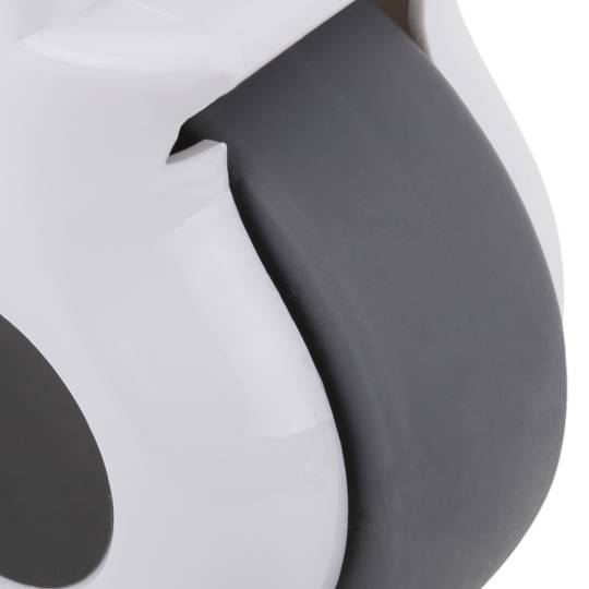 Metall-, TPR- und ABS-Lenkrollen für medizinisches Bett, Schraubbefestigung, 75 x 32 x 108 mm, 2er-Pack