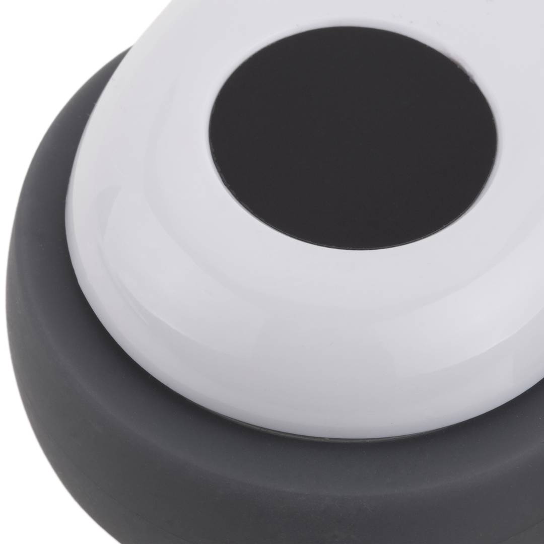 Kółka obrotowe z metalu, TPR i ABS do łóżka medycznego, jednokierunkowy hamulec i mocowanie na gwint, 125x32x158mm 2-pak