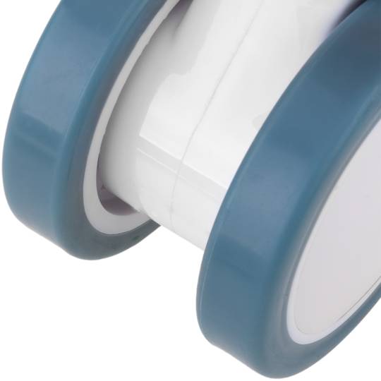 Rodízios giratórios duplos PU&ABS para cama médica, fixação tipo placa, 4 unidades de 75x56x98mm