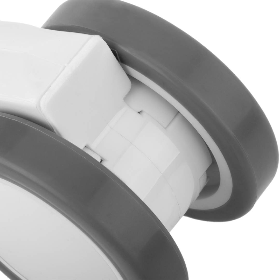PU&ABS zwenkwielen voor medisch bed, schroefbevestiging, 75x56x98mm 4-pack