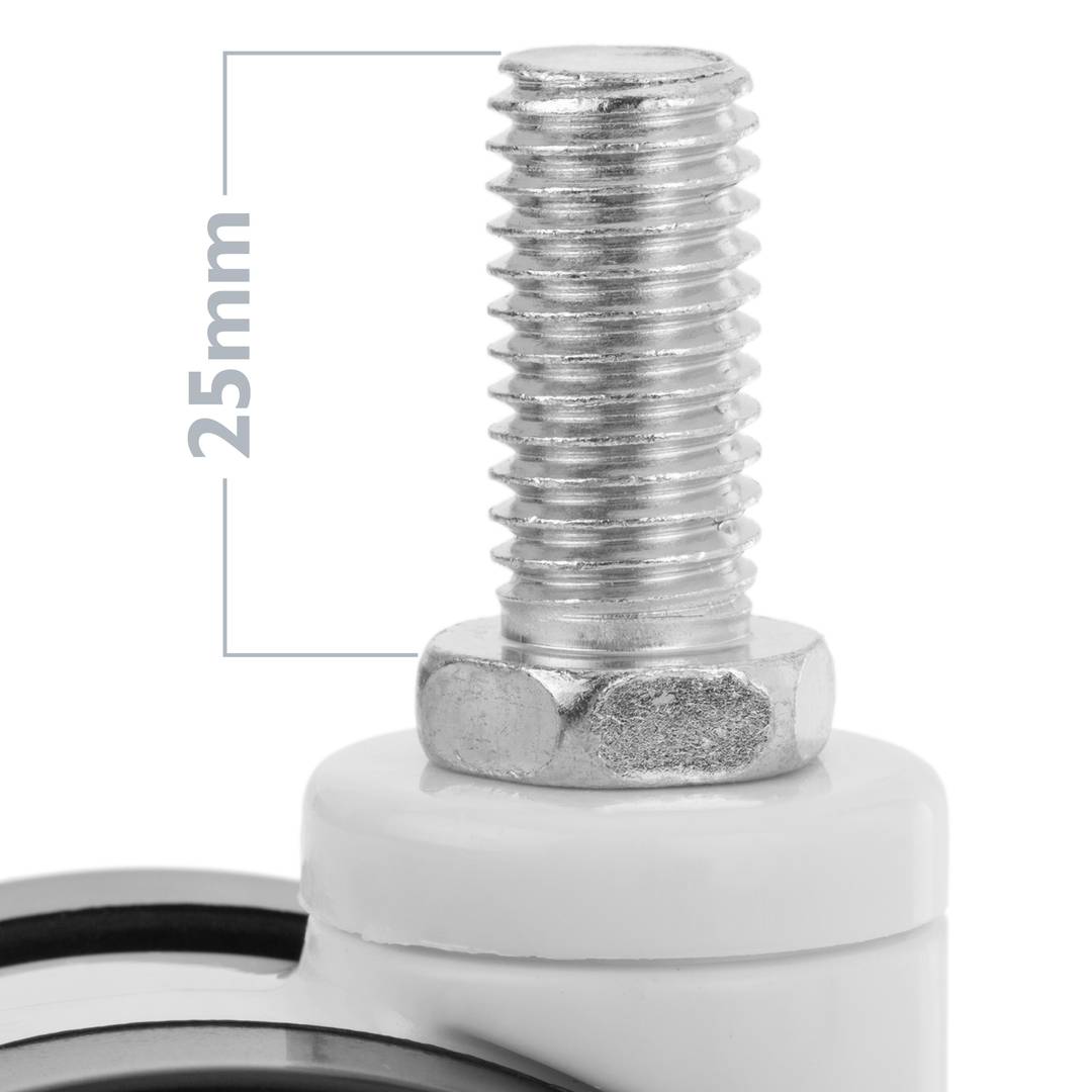 Tige métal blanc extrémités filetés 10/100 - Tubes et tiges de 10 mm de  diamètre - Accessoires pour lampes