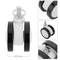 Ruote girevoli PU&ABS per lettino medico, fissaggio a vite M12x20, 65x45x73mm 4-pack colore bianco e nero
