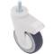 Rodes pivotants de PU i ABS per a llit mèdic, subjecció tipus rosca, 100x32x135mm 2-pack